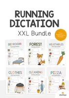 Aperçu - Jeux - RUNNING DICTATION: Pack XXL de ressources pour les cours d’anglais - Page de couverture