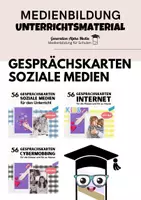 Vorschau - Spiele - Materialpaket - Gesprächskarten Soziale Medien - Deckblatt