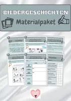 Vorschau - Arbeitsblätter - Bildergeschichten - Deckblatt