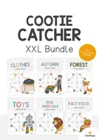 Aperçu - Jeux - COOTIE CATCHER: Pack XXL de ressources pour les cours d’anglais - Page de couverture