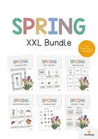 Vista previa - Hojas de trabajo - SPRING: Paquete XXL de materiales para la clase de inglés (Primavera) - Portada