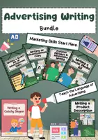 Vorschau - Arbeitsblätter - Advertising Writing Bundle – Product Descriptions, Ad Copy, Slogans & Scripts - Deckblatt