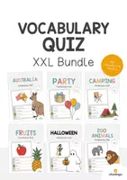 Aperçu - Jeux - VOCABULARY QUIZ: Pack XXL de ressources pour les cours d’anglais - Page de couverture