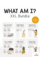 Aperçu - Jeux - WHAT AM I: Pack XXL de ressources pour les cours d’anglais - Page de couverture
