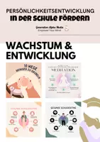 Vorschau - Arbeitsblätter - Materialpaket Wachstum & Entwicklung - Deckblatt
