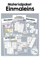 Vorschau - Arbeitsblätter - Materialpaket - Einmaleins - Deckblatt