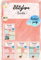 Vorschau - Spiele - Wachsendes Bundle: Freiarbeit - Blitzlesen (Kl. 1) - Deckblatt