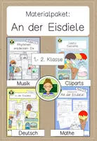 Vorschau - Unterrichtsreihen - Materialpaket: An der Eisdiele - Deckblatt