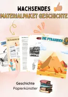 Vorschau - Unterrichtsreihen - Wachsendes Materialpaket Geschichte 6. und 7. Klasse - Deckblatt