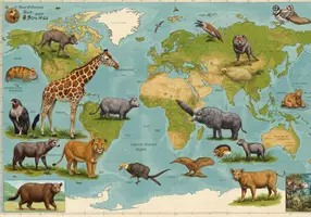 Vorschau - Mal- und Bastelvorlagen - Tiere Lernen und Ausmalen - Deckblatt
