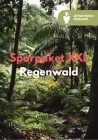 Vorschau - Unterrichtsreihen - Sparpaket XXL: Regenwald – Klimawandel, Produkte & Lebensräume in der SEK I - Deckblatt