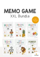 Aperçu - Jeux - MEMO GAME: Pack XXL de ressources pour les cours d’anglais - Page de couverture