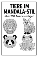 Vorschau - Arbeitsblätter - Mega-Paket: Tiere im Mandala-Stil – über 260 Ausmalvorlagen zum Vorteilspreis - Deckblatt