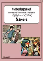 Vorschau - Unterrichtsreihen - Materialpaket: Arbeitsheft und Klassenarbeit "Streit" - Deckblatt