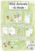 Vorschau - Arbeitsblätter - Zoo & Wild Animals | Englisch Grundschule | Big Bundle Klasse 3–5 - Deckblatt
