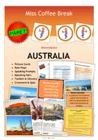 Vorschau - Stundenentwürfe - AUSTRALIA (Materialpaket) - Deckblatt