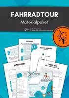 Vorschau - Arbeitsblätter - Fahrradtour⎮Materialpaket inkl. Elternbrief, Checkliste, Belehrung, Arbeitsblatt und Handzeichen - Deckblatt