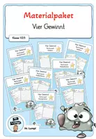 Vorschau - Arbeitsblätter - Materialpaket - Mach die Vier voll - Deckblatt