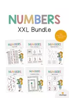 Aperçu - Jeux - NUMBERS: Pack XXL de ressources pour les cours d’anglais (Nombres) - Page de couverture