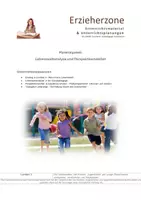 Vorschau - Stundenentwürfe - Materialpaket Lebensweltanalyse und Perspektivenvielfalt, Lernfeld 3: Die Lebenswelten von Kindern, Jugendlichen und jungen Erwachsenen analysieren, strukturieren und mitgestalten - Deckblatt