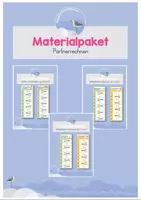 Vorschau - Spiele - Materialpaket - Partnerrechnen - Deckblatt
