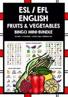 Vorschau - Spiele - ENGLISH FRUITS & VEGETABLES BINGO MINI-BUNDLE - Deckblatt