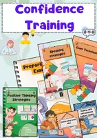 Vorschau - Arbeitsblätter - Exam Confidence Strategies Bundle - Deckblatt
