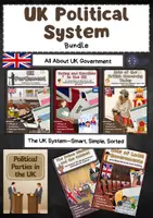 Vorschau - Arbeitsblätter - UK Political System Bundle - Deckblatt