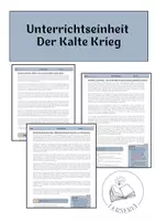 Vorschau - Arbeitsblätter - Materialpaket - GESCHICHTE Der Kalte Krieg - Deckblatt
