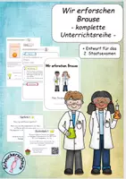 Vorschau - Stundenentwürfe - Wir erforschen Brause - Unterrichtsreihe + UPP-Entwurf - Deckblatt