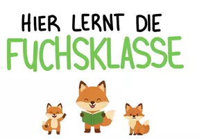 Vorschau - Anderer Materialtyp - Classroommanagement Fuchs - Fuchsklasse - Materialpaket - Deckblatt