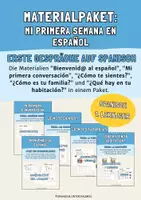 Vorschau - Arbeitsblätter - Materialpaket: Mi primera semana en español - Deckblatt