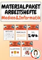 Vorschau - Unterrichtsreihen - Materialpaket: 5 Arbeitshefte / Informatik - Deckblatt