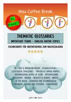 Vorschau - Merkblätter - THEMATIC GLOSSARIES (XL Materialpaket, OBERSTUFE / ABITUR) - Deckblatt