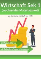Vorschau - Arbeitsblätter - Wirtschaft Sek 1 (wachsendes Paket) - Deckblatt
