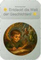 Vorschau - Arbeitsblätter - Materialpaket: 🌟 Entdeckt die Welt der Geschichten! 🌟 - Deckblatt