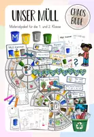 Vorschau - Unterrichtsreihen - Müll und Recycling - großes Materialpaket für die 1. und 2. Klasse - Deckblatt