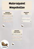 Vorschau - Anderer Materialtyp - Materialpaket Wimpelketten für deine Otterklasse - Deckblatt