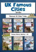 Vorschau - Arbeitsblätter - UK Famous Cities Materialpaket - Deckblatt