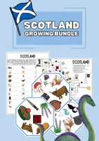Vorschau - Arbeitsblätter - Scotland Growing Bundle - Deckblatt