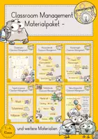 Vorschau - Mal- und Bastelvorlagen - Classroom Management - Deckblatt