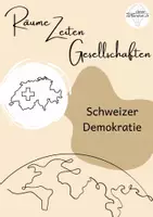 Vorschau - Arbeitsblätter - Materialpaket: Schweizer Demokratie (RZG) - Deckblatt