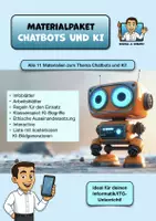 Vorschau - Stundenentwürfe - Material Bundle zum Thema KI (11 Materialien) - Deckblatt