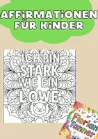 Vorschau - Mal- und Bastelvorlagen - Affirmationen Malmotive für Kinder - Deckblatt