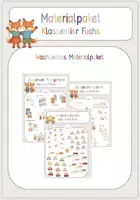 Vorschau - Poster - Wachsendes Materialpaket Klassentier Fuchs - Deckblatt