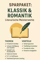 Vorschau - Unterrichtsreihen - Sparpaket: (Weimarer) Klassik & Romantik – Literarische Meisterwerke - Deckblatt