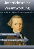 Vorschau - Arbeitsblätter - Selbstbestimmung und Moral - Inhaltsfeld Verantwortung gem. Kernlehrplan - Deckblatt