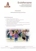 Vorschau - Stundenentwürfe - Materialpaket: Lebensweltorientierung in der Praxis, Lernfeld 3: Die Lebenswelten von Kindern, Jugendlichen und jungen Erwachsenen analysieren, strukturieren und mitgestalten - Deckblatt
