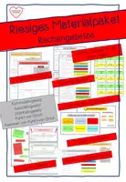 Vorschau - Unterrichtsreihen - Materialpaket - Rechengesetze und Rechenregeln Klasse 4 und 5 - Deckblatt