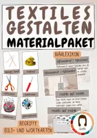 Vorschau - Poster - Materialpaket: Nählexikon und wichtige Begriffe - Deckblatt